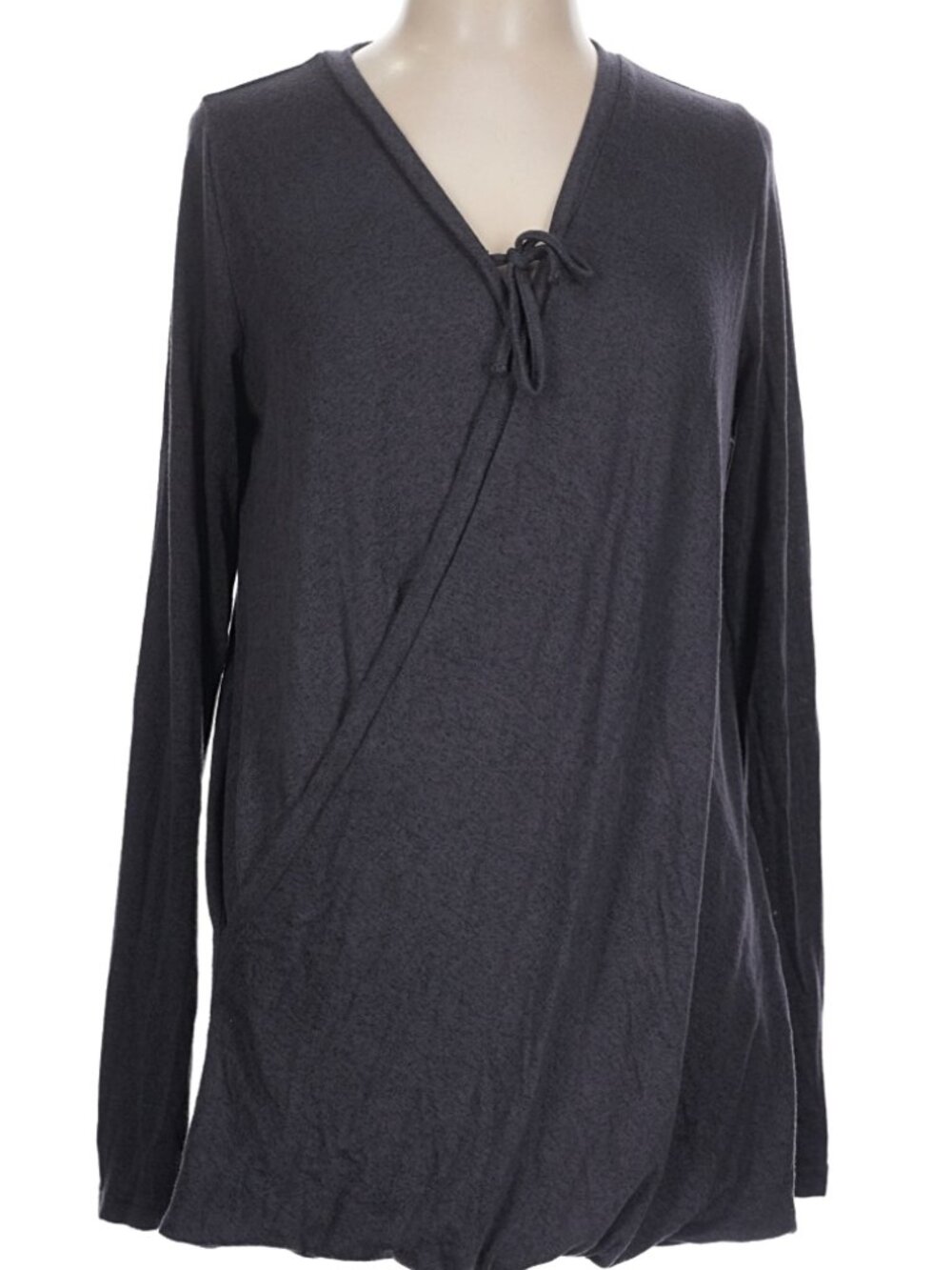 Latched Mama - Knit Pullover w/Tie Front